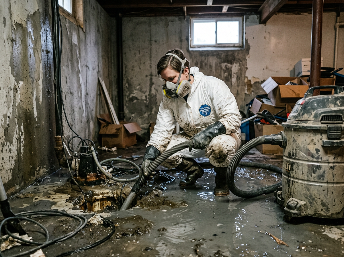 Flooded Basement Cleanup in Dayton, MN 55327