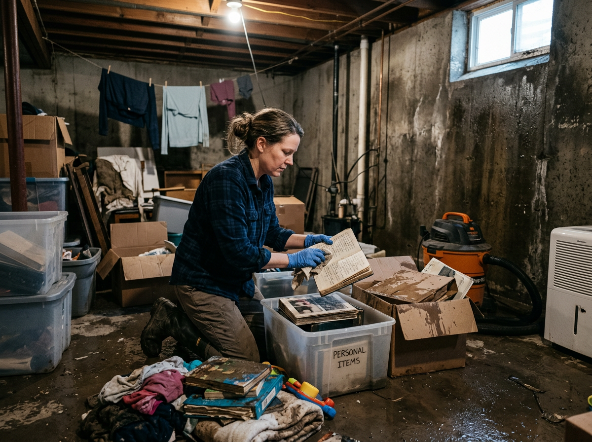 water damage restoration in Faribault