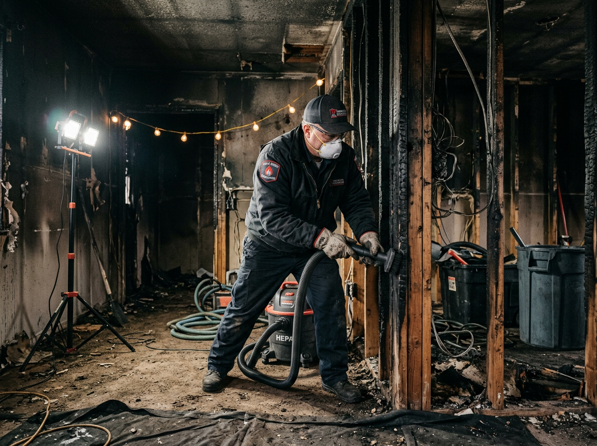 Fire Damage Restoration in Osseo